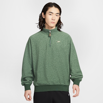 Nike Solo Swoosh Men's Fleece 1/4-Zip Top. Nike JP Nike Solo Swoosh Men's Fleece 1/4-Zip Top. Nike JP